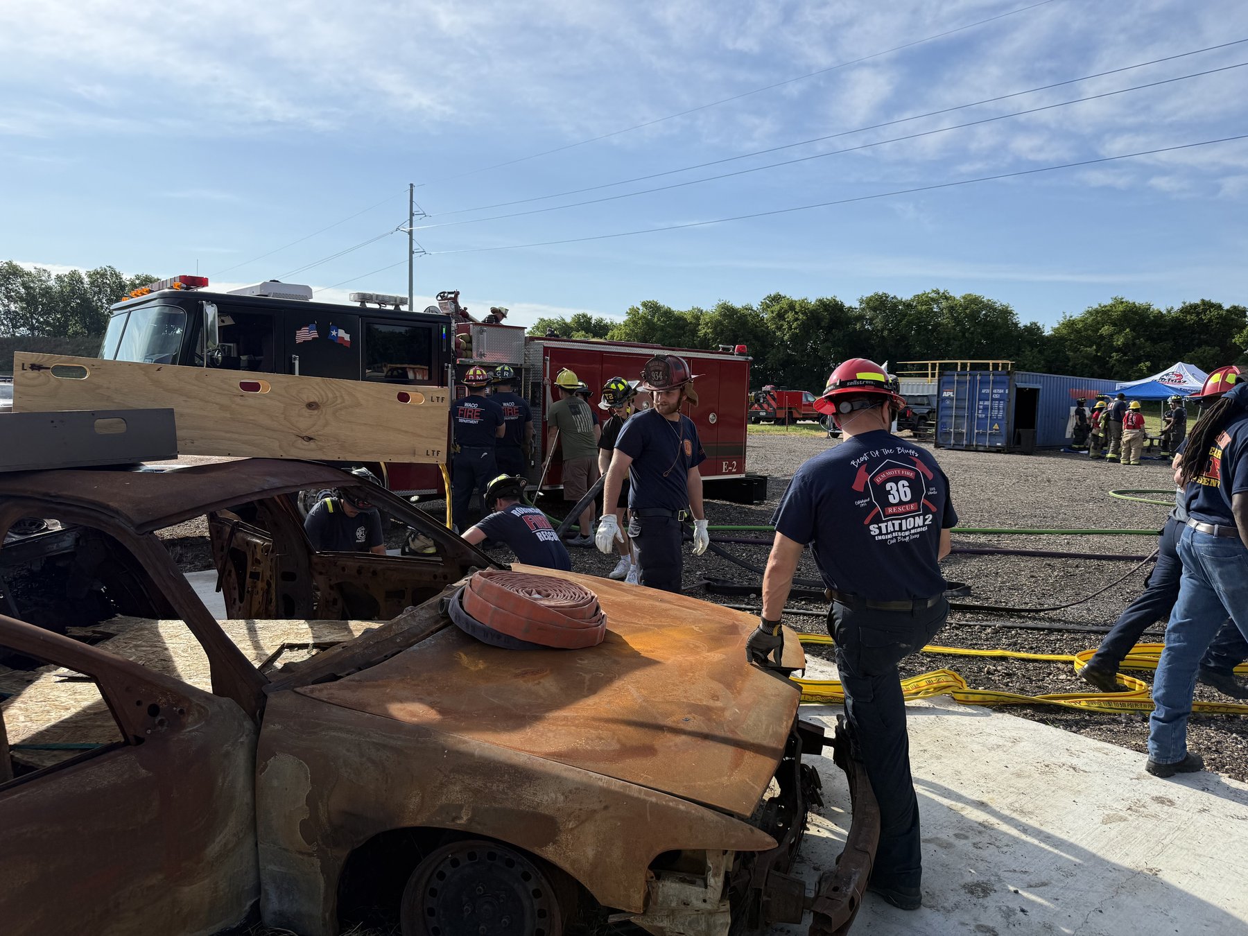 Vehicle extrication training